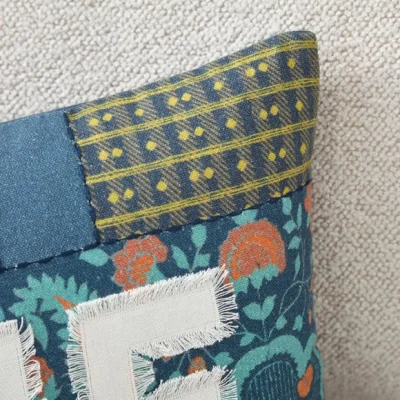 Dunelm Home Patchwork Cotton Rectangle Cushion