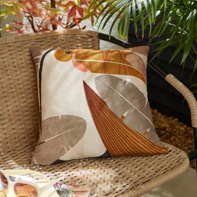 Dunelm Toucan Printed Outdoor Cushion MultiColoured