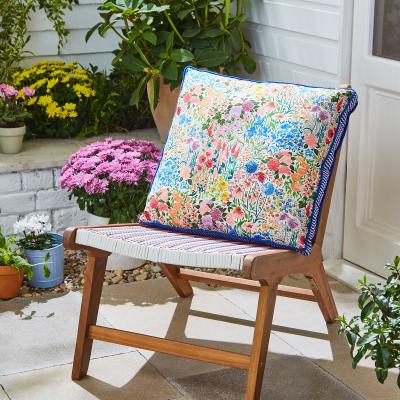 Dunelm Sophie Robinson Sunshine Flowers Outdoor Boxed Square Cushion