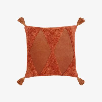 Dunelm Kantha Cushion Orange