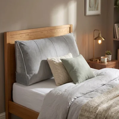 Dunelm Velvet Headboard Bolster Cushion