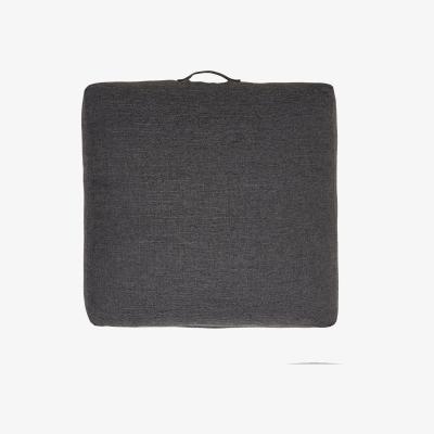 Dunelm Slub Slate Floor Cushion Grey