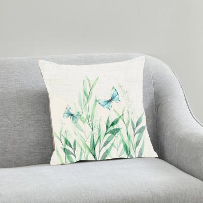 Dunelm Butterfly Garden Cushion MultiColoured