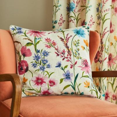 Dunelm Foxley Printed Square Cushion