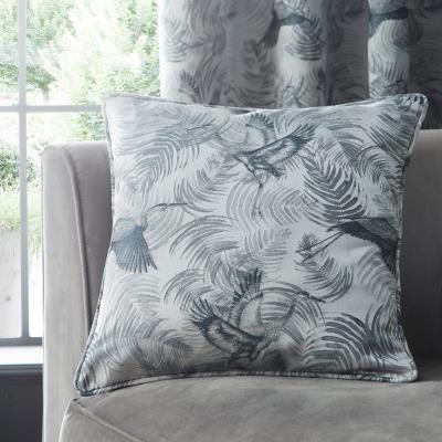 Dunelm Crane Silver Cushion Silver