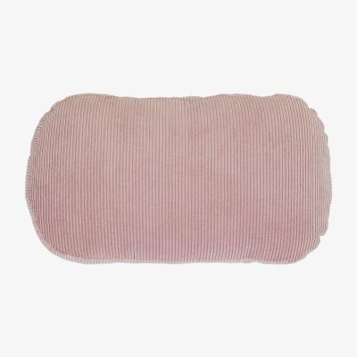 Dunelm Oval Corduroy Cushion Purple
