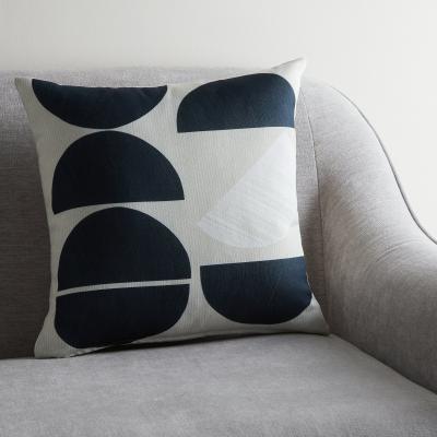 Dunelm Cut Out Moon Geo Cushion MultiColoured