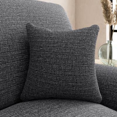 Dunelm Textured Weave Scatter Cushion Textured Weave Graphite
