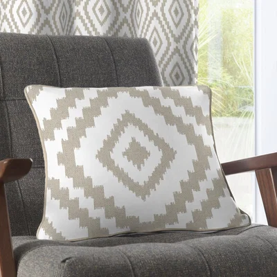 Dunelm Fusion Navaho Cushion Natural