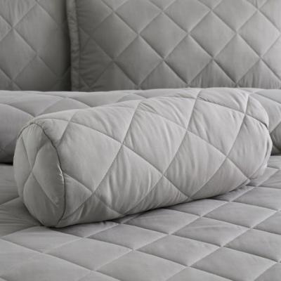 Dunelm Helston Quilted Bolster Cushion