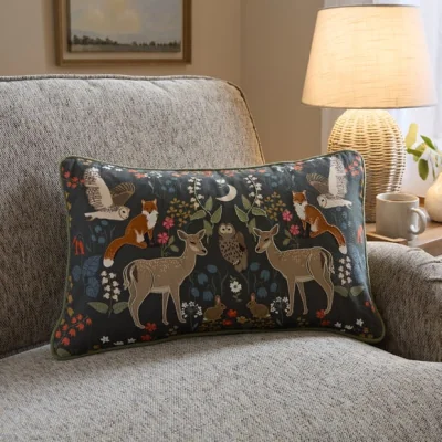 Dunelm Timeless Animal Cotton Rectangle Cushion