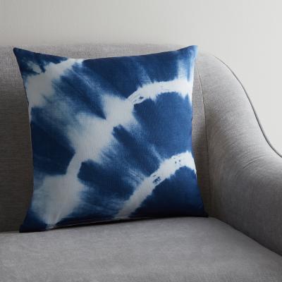 Dunelm Shabori Corner Tie Dye Cushion MultiColoured