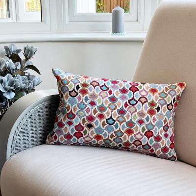 Dunelm Daro Tapestry Doodle Rectangular Cushion