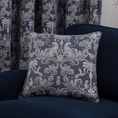 Dunelm Zanzibar Blue Cushion Blue