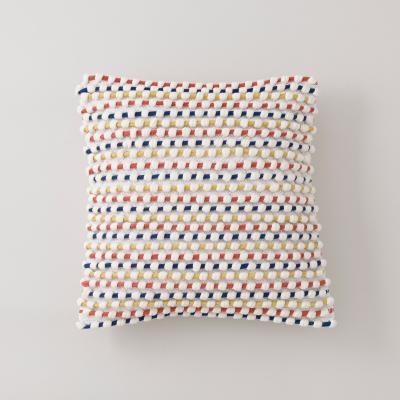 Dunelm Elements Bobble Loop Cushion MultiColoured