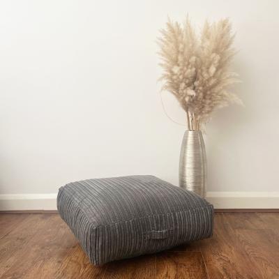Dunelm Daro Metropolis Square Floor Cushion Grey