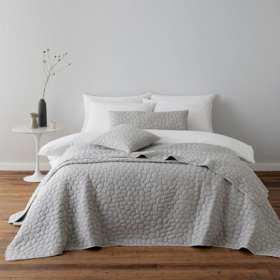 Dunelm Pebble Grey Square Cushion Grey