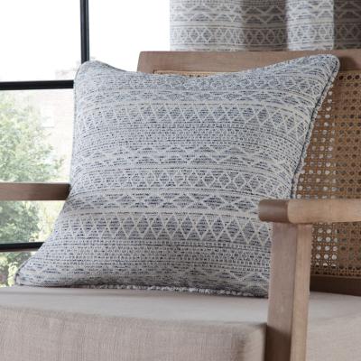 Dunelm Leda Blue Cushion Blue