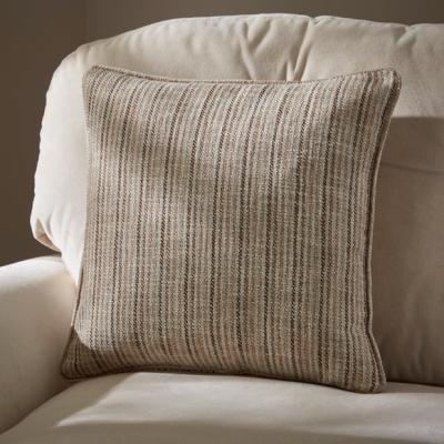Dunelm Walker Tonal Stripe Square Cushion