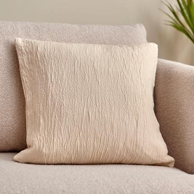 Dunelm Woven Cushion Cream