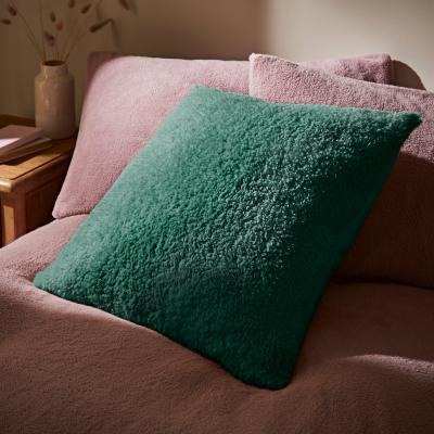 Dunelm Teddy Bear Cushion Teddy Emerald