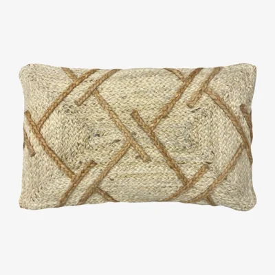 Dunelm furn. Boda Jute Rectangle Cushion