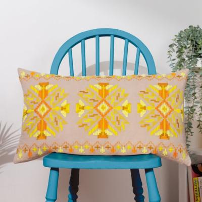 Dunelm Furn Kalina Cotton Rectangle Cushion