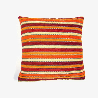 Dunelm Large Chenille Blenheim Cushion Cover Orange