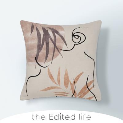 Dunelm Silhouette Cushion Cover MultiColoured