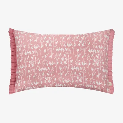 Dunelm Belle Floral Cotton Rectangular Cushion