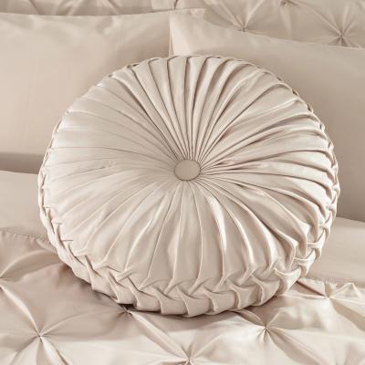 Dunelm Karissa Champagne Round Cushion Champagne Brown