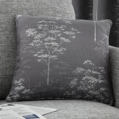 Dunelm Curtina Elmwood Cushion Graphite (Grey)