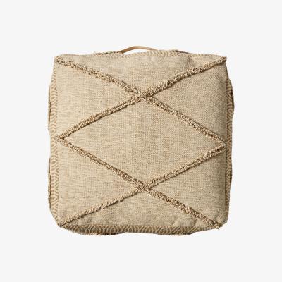 Dunelm Jasper Natural Floor Cushion Natural