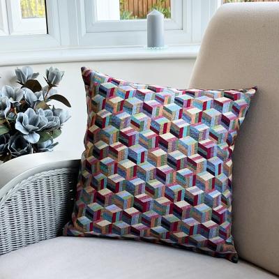 Dunelm Daro Tapestry Porto Square Cushion