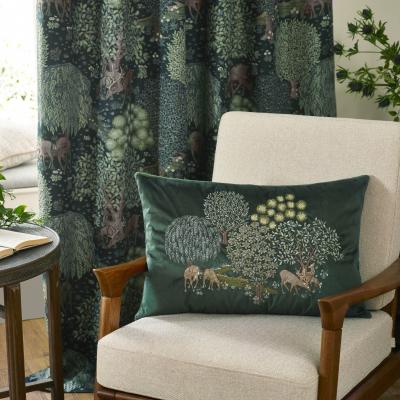 Dunelm Morris & Co. The Brook Rectangle Cushion