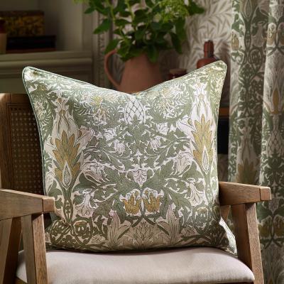 Dunelm Morris & Co. Snakeshead Square Cushion