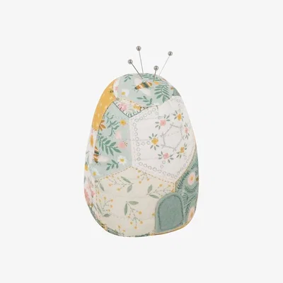 Dunelm Hobby Gift Patchwork Bee Pin Cushion