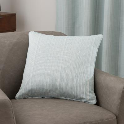 Dunelm Neptune Square Cushion Duck Egg (Blue)