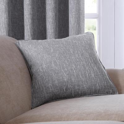 Dunelm Boucle Grey Cushion Grey