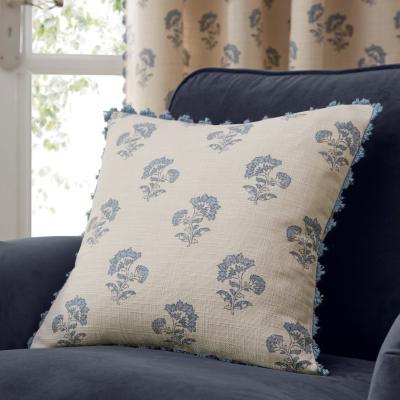 Dunelm Churchgate Clarendon Ashley Blue Cushion Ashley Blue