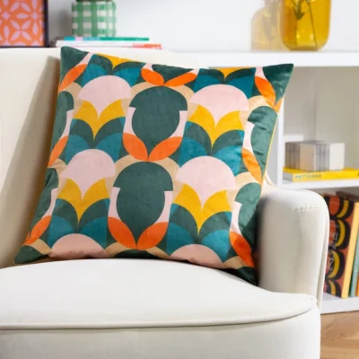 Dunelm Heya Home Raeya Square Cushion