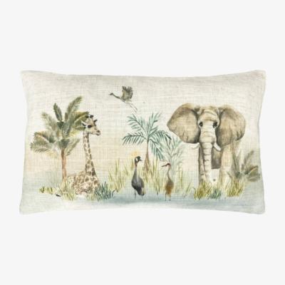 Dunelm Evans Lichfield Kenya Scene Rectangle Cushion