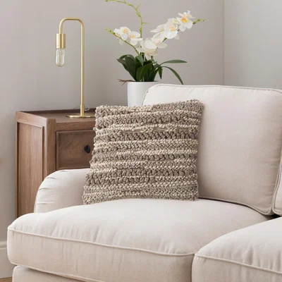 Dunelm Pebble Cushion Natural