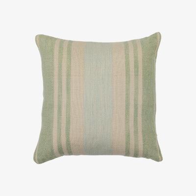 Dunelm Simply Green Florida Stripe Cushion Green