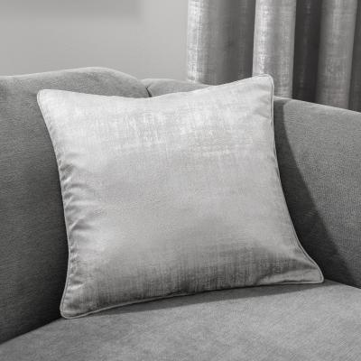 Dunelm Dante Silver Cushion Silver