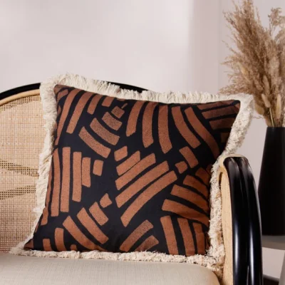 Dunelm Paoletti Oromo Square Cushion