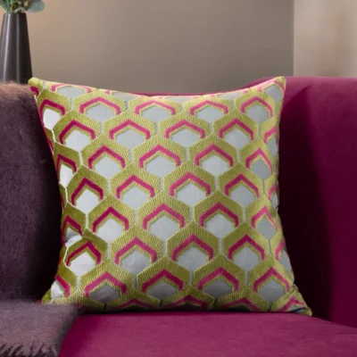 Dunelm Paoletti Ledbury Square Cushion