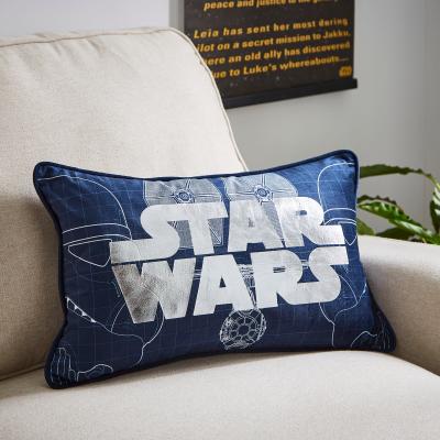 Dunelm Dunelm Navy Blue Star Wars Cushion 30cm x 50cm Navy