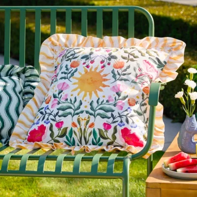 Dunelm Summer Solstice Outdoor Square Cushion