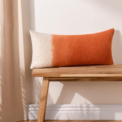 Dunelm furn. Mizu Rectangle Cushion Amber